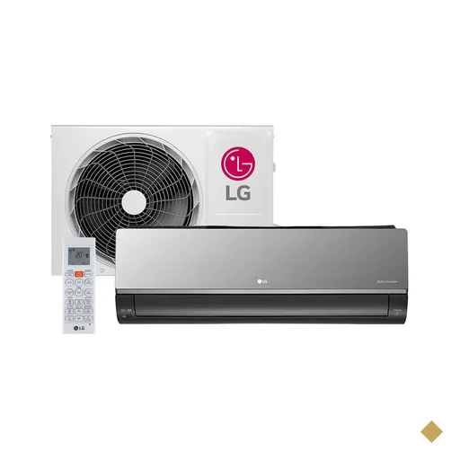 Ar-condicionado LG DUAL Inverter Voice ARTCOOL 18.000 BTU's, Frio, Conexão…