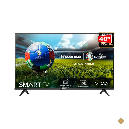 Smart TV Hisense 40" Full HD 40A4N, Modo AI Esportes, Game Mode | 40A4N