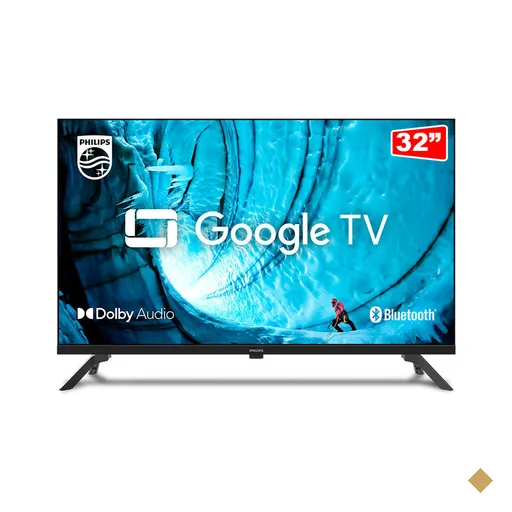 Smart TV Philips 32" LED HD 32PHG6909, Google TV, Wi-Fi Integrado, Bluetooth…
