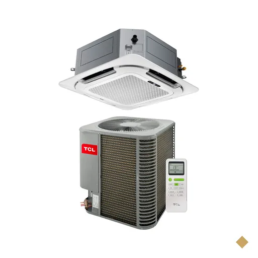 Ar-condicionado TCL Split Cassete Inverter 55.000 BTUs Frio, R32, Com Válvula…