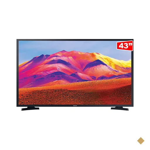 Samsung Smart TV LED 43" LH43BETMLGGXZD, Wi-Fi | Preto