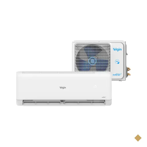 Ar-condicionado Elgin High Wall Eco Inverter II, 24.000 BTUs, Quente e Frio…