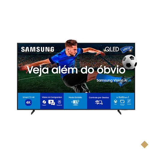 Samsung Vision AI TV 65" QLED Ultra Q7F 4K 2025, Pontos Quânticos, Processador…