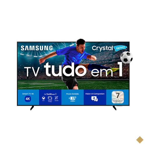 Samsung Smart TV 55" Crystal UHD 4K U8100F 2025 | UN55U8100FGXZD