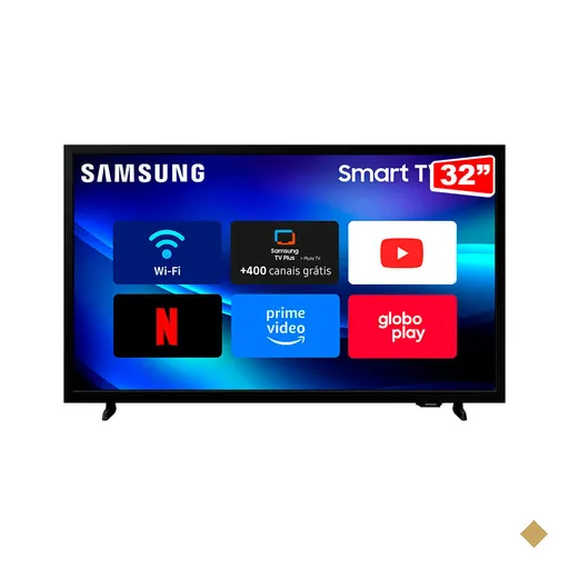 TV LED HD 32 SAMSUNG, Smart TV, Wi-Fi Integrado, HDR10+ | UN32H5000F