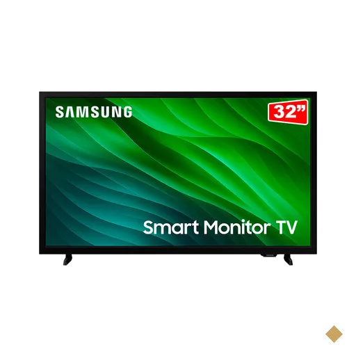 Smart Monitor TV HD 32" Samsung, Smart TV com Tizen, Wi-Fi | LS32H5000FGXZD