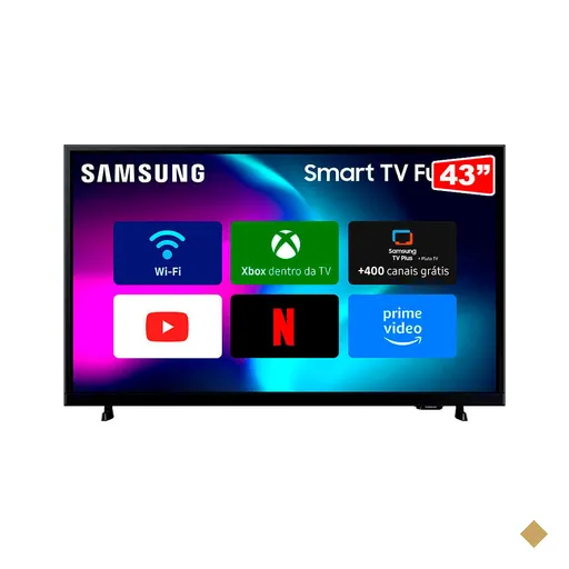 Smart Monitor TV 43", Resolução FHD , Plataforma Tizen, HDR10+ e TV Plus |…