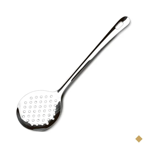 Escumadeira Inox Para Fritura Espumadeira de Arroz Grande