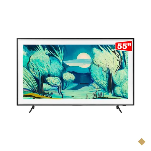 Smart TV QLED 55" Samsung The Frame LS03F 4K, Quantum HDR, Alexa Integrada…