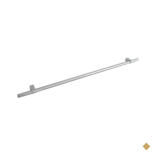 Barra De Utensílios Suporte De Cozinha Redonda Em Aço Inox Com 75cm