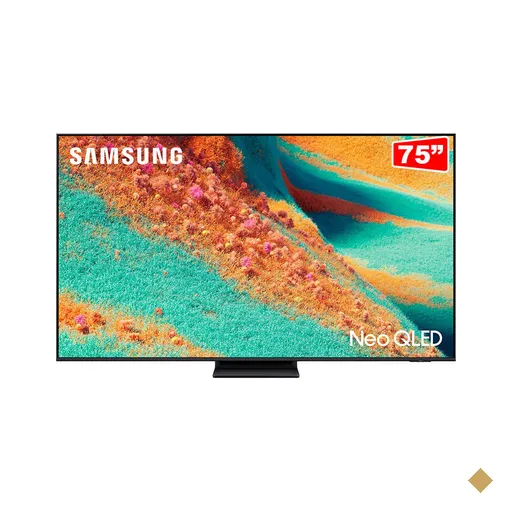 Smart TV Samsung Vision AI TV 75" NEO QLED Ultra 4K QN85F, Mini LED, Painel…