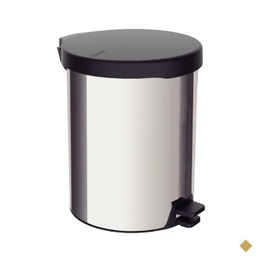 Lixeira com Pedal 12 Litros New Tramontina em Aço Inox Polido com Tampa…