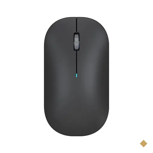 Mouse Wireless Kross, Até 1.600Dpi, Conexão Bluetooth, Silencioso, Sensor…
