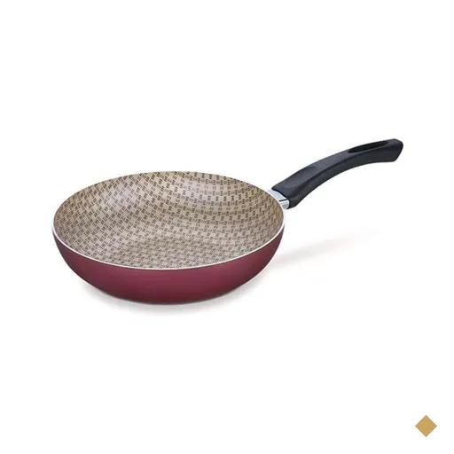 Frigideira Funda Alumínio Antiaderente Paris Vermelha Tramontina 24cm