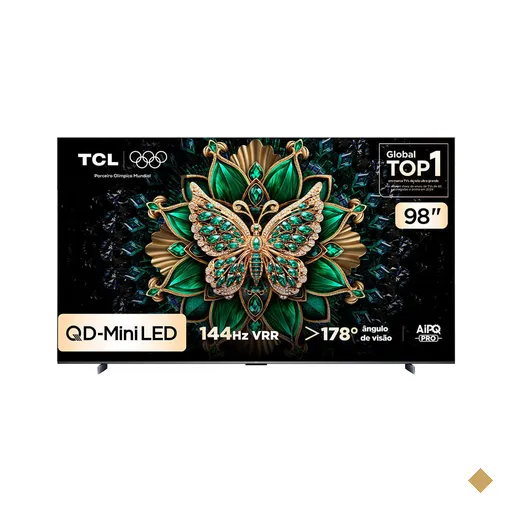 Smart TV MINILED 98" TCL 98C6K Google TV, 4K HDR10+ Dolby Vision, 144Hz Gaming…
