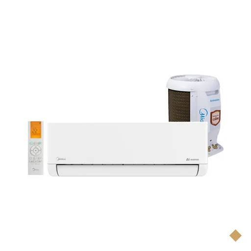 Ar-Condicionado Split Midea AI AirVolution Inverter, 22.000 BTU/h, Frio |…