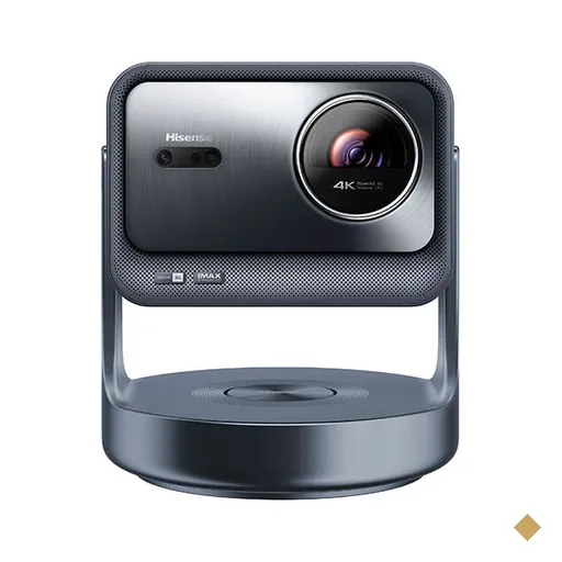 Mini Projetor Portátil Hisense C2 Ultra 4K UHD RGB a laser, 65" ~ 300"…