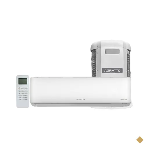 Ar Condicionado Split Hi-Wall Agratto ZEN Inverter 24.000 BTU's Frio |…