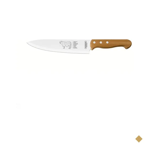Faca para Carne Tramontina Churrasco com Lâminas em Aço Inox e Cabo de…