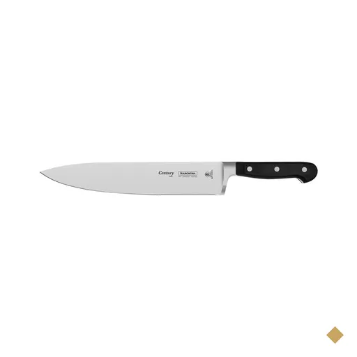 Faca Chef Tramontina Century com Lâmina em Aço Inox e Cabo de Policarbonato e…