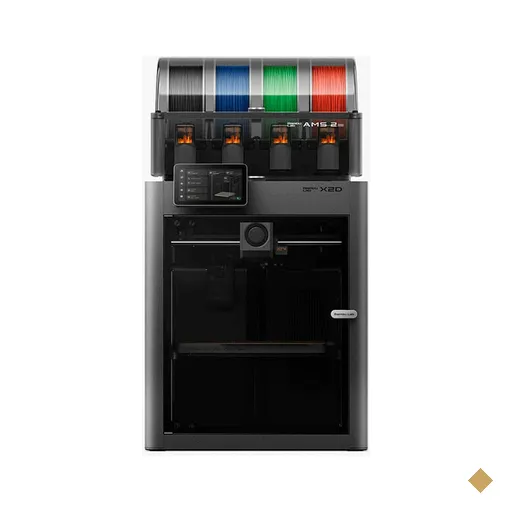 Impressora 3D Bambu Lab X2D Combo FDM, Duplo Bico Independente, MAS 2 Pro…