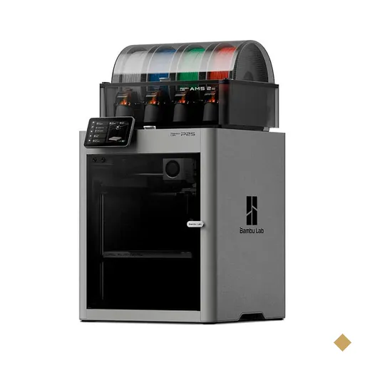 Impressora 3D FDM Bambu Lab P2S + AMS 2 Pro Combo, 600 mm/s, Câmera 1080P IA…