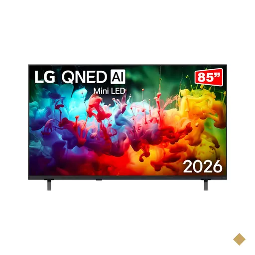 Smart TV LG QNED Mini LED AI 4K QNED70 85", 4K Ultra HD, Processador Alpha 7 AI…