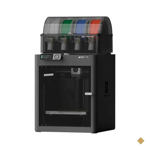 Impressora 3D Bambu Lab P1S + AMS Combo, Gabinete Fechado, Nivelamento…