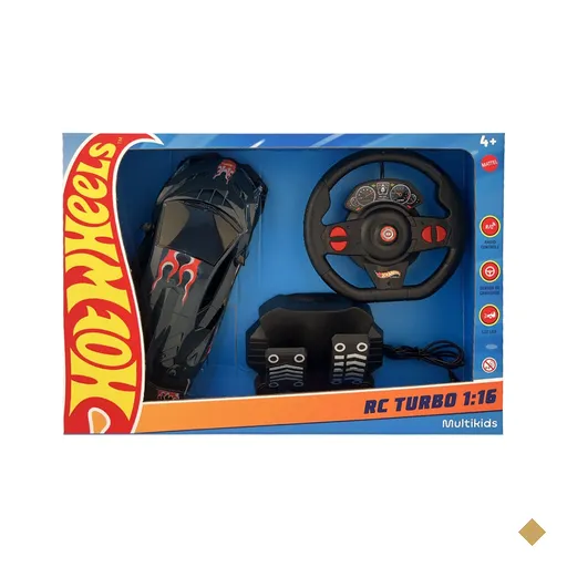 Carro de Controle Remoto Hot Wheels Turbo Multikids - BR2445