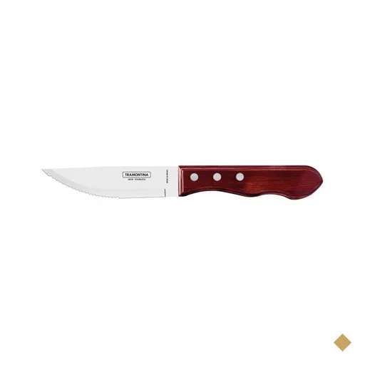 Faca para Churrasco Jumbo Tramontina com Lâmina em Aço Inox e Cabo em Madeira…