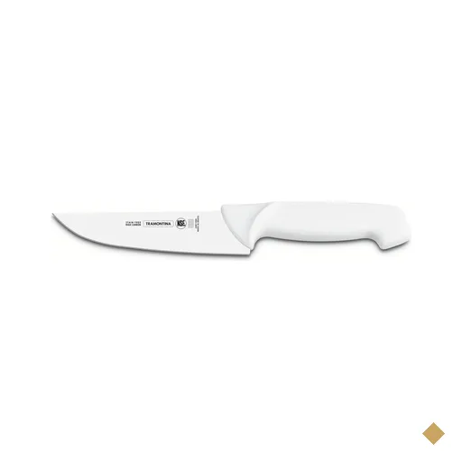 Faca para carne 8" Tramontina com cabo Branco Tramontina