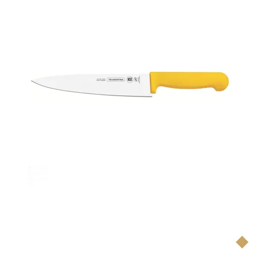 Faca para carne 8" Cabo Amarelo Tramontina Tramontina