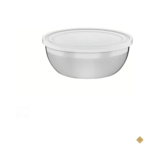 Pote Tramontina Freezinox Redondo em Aço Inox com Tampa Plástica 20 cm 2,2 L…