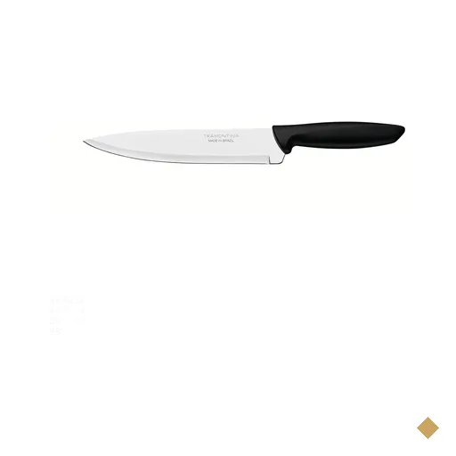 Faca Chef Tramontina Plenus com Lâmina em Aço Inox e Cabo de Polipropileno…