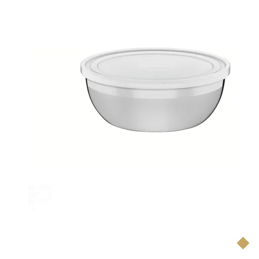Pote Tramontina Freezinox Redondo em Aço Inox com Tampa Plástica 18 cm 1,6 L…