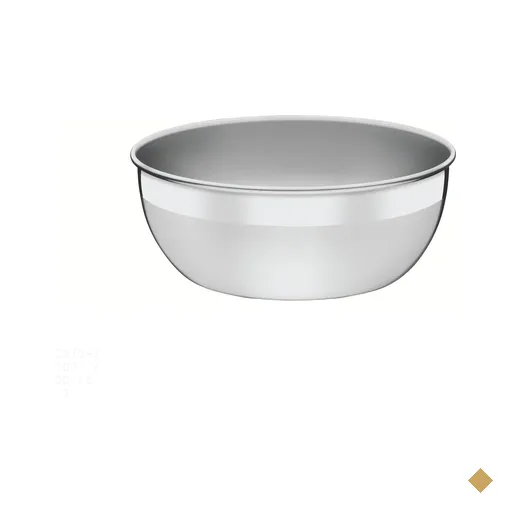 Pote Tramontina Freezinox Redondo em Aço Inox com Acabamento Fosco sem Tampa…