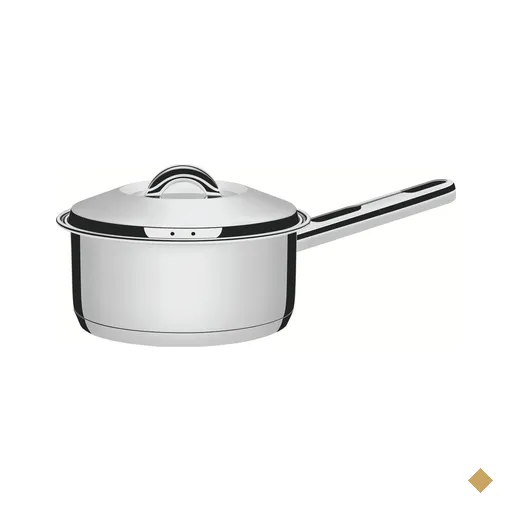 Panela Tramontina Solar em Aço Inox Fundo Triplo com Tampa e Cabo 20 cm 2,9 L…