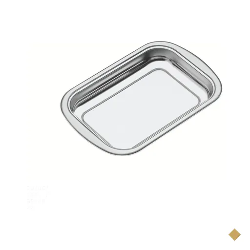 Assadeira Tramontina Cosmos Retangular em Aço Inox 34 cm 2,2 L Tramontina