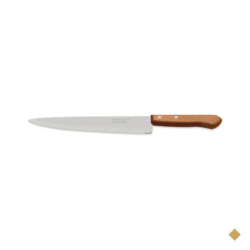 Faca Peixeira Tramontina Dynamic com Lâmina de Aço Inox e Cabo de Madeira 8"