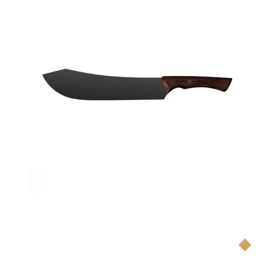 Faca para Carne Tramontina Churrasco Black com Lâmina de Aço Inox Escurecido…
