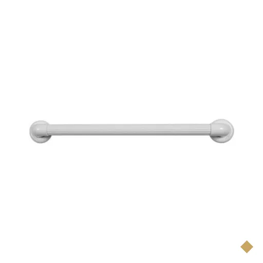Barra de Apoio Plástica 80cm Astra Branco