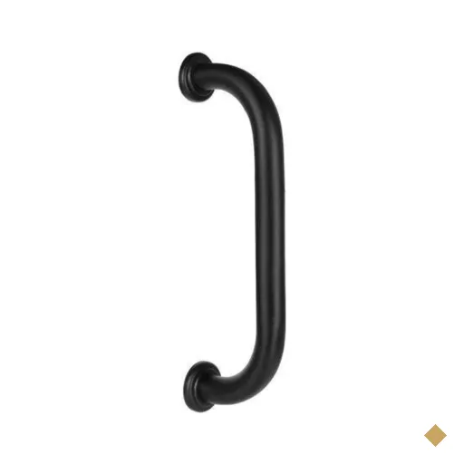 Barra de Apoio 40cm Classic Black Matte Cb2303 Ducon Metais