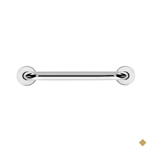 Barra de Apoio Reta de 60 cm em Aço Inox Ø1.1/4" (32mm) BA114/6 Prata/Cromado…