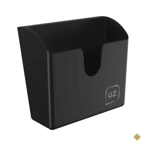 Suporte Porta Guardanapos de Mesa Restaurante Padaria Hotel Bar UZ Slim Preto