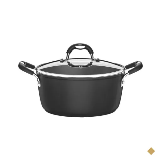 Panela Caçarola Tramontina Mônaco Indução Preta 24cm
