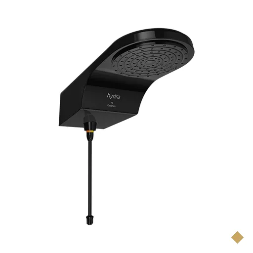 Chuveiro Ducha Hydra Eletrônico Quente Fit Preto 220v 6800w:220/6800w
