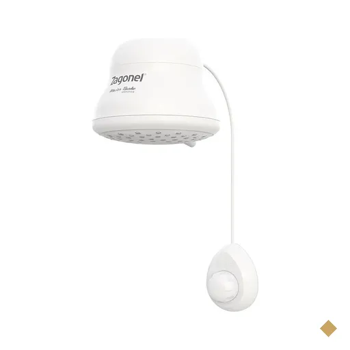 Ducha Master Banho Eletrônica 7500w, Zagonel, Branco, 220volts