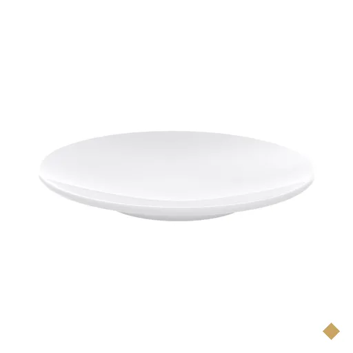Prato para Pão Tramontina Sophia de Porcelana 16cm Branco Cupê Mesa Posta