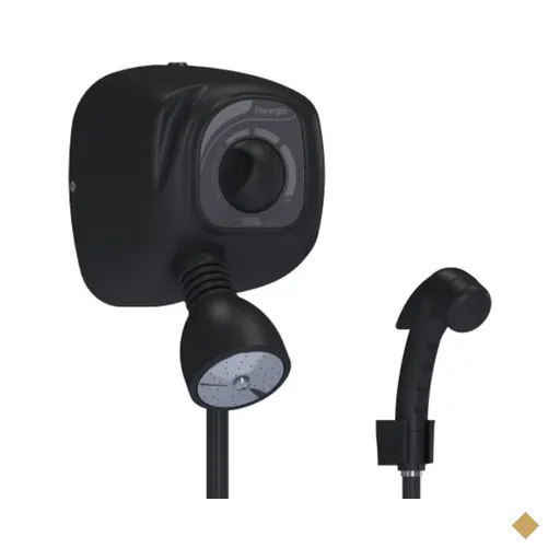 Ducha Chuveiro Elétrico com Desviador Florenza Preto - Cardal Voltagem:220v
