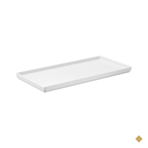 12 Travessas Retangulares Servir Petiscos 37x13cm Comida Japonesa Branco…